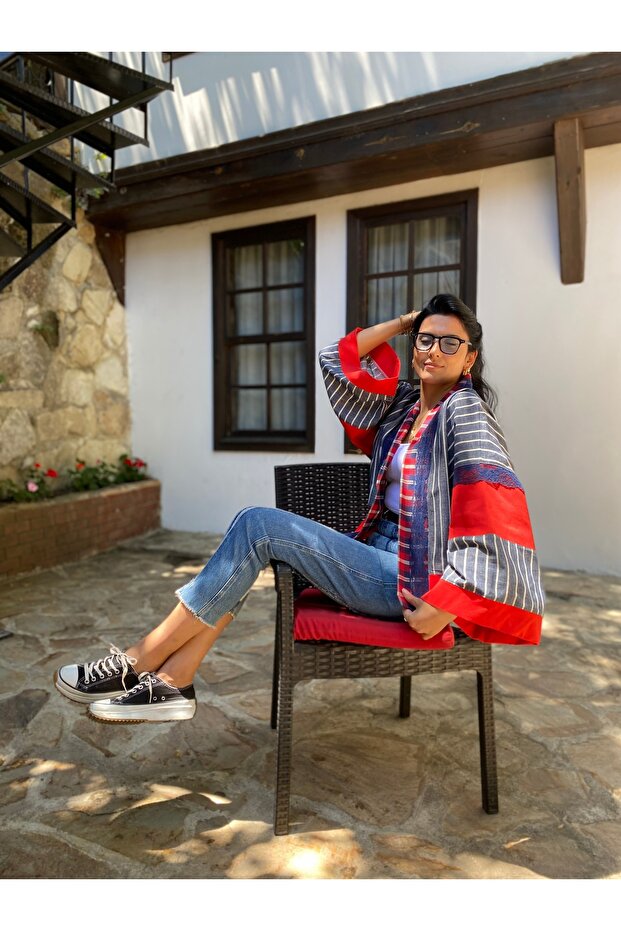 bohem salaş kimono - 4