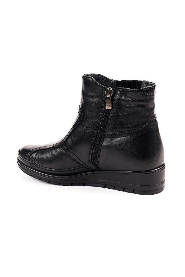 MOLY-H Kadın Deri Hallux Bot Siyah - 2
