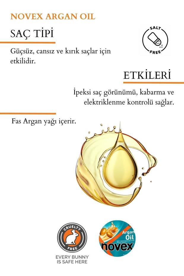Argan Oil - Yıpranmış Ve Işlem Görmüş Saçlar Için Onarıcı Şampuan 300ml X 2 Adet - - 3