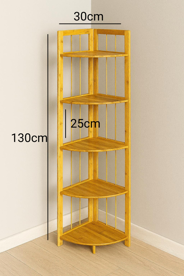 Bambu Köşe Rafı, Bambu Organizer - 3