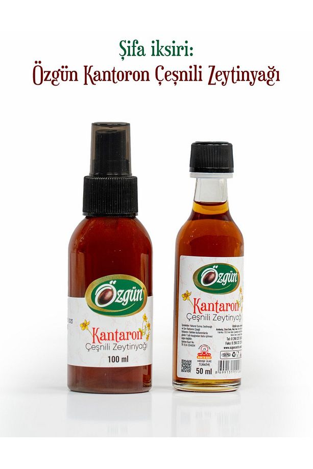 Kantaron çeşnili zeytinyağı (100 ml-sprey şişe) - 3