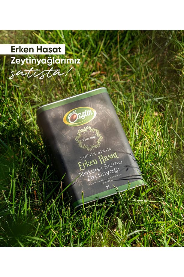 Erken Hasat Sızma Zeytinyağı 2 Lt Teneke (2024 HASATI) - 2