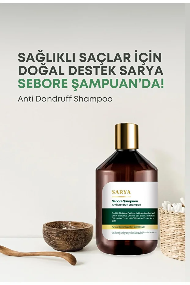 Sebore Anti Dandruff Kepek Karşıtı Ve Egzema Şampuan 500 ml - Kuru Ve Normal Saçlar - 3
