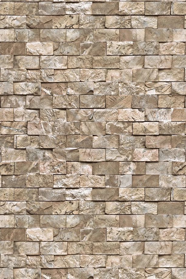 Bien 9100 Taş Desen Duvar Kağıdı (5 M²) 53x1000 Cm - 4