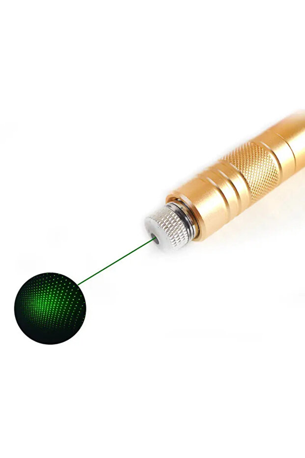 Jv-3033 Yüksek Güçlü Şarjlı Lazer Pointer-yeşil Lazer&taşınabilir Uzak Mesafe Etkili & Metal Gövde - 5
