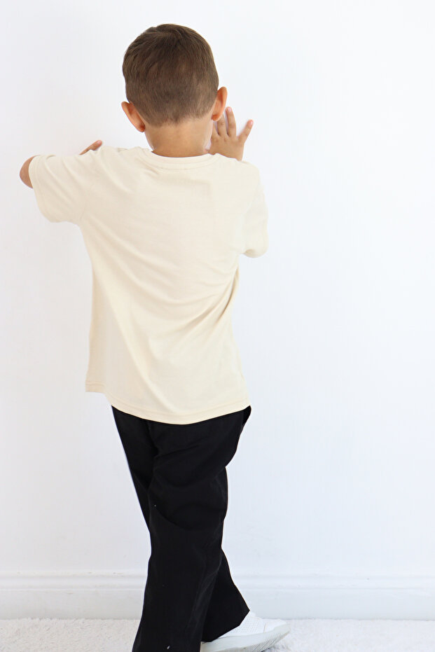 Unisex Basic Baskısız Tişört - 6