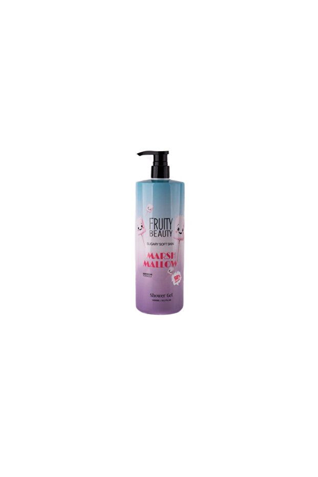Fruity Beauty Marsh Mallow Glow Sugary Soft Skin Shower Gel-1000ml/35.2fl.oz