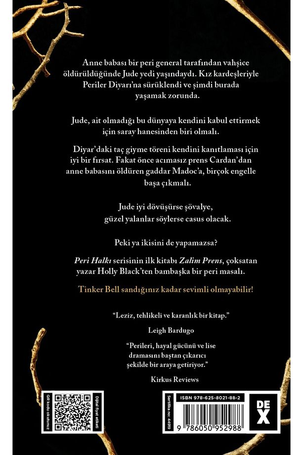Zalim Prensperi Halkı Serisi 1kitap Holly Black - 2