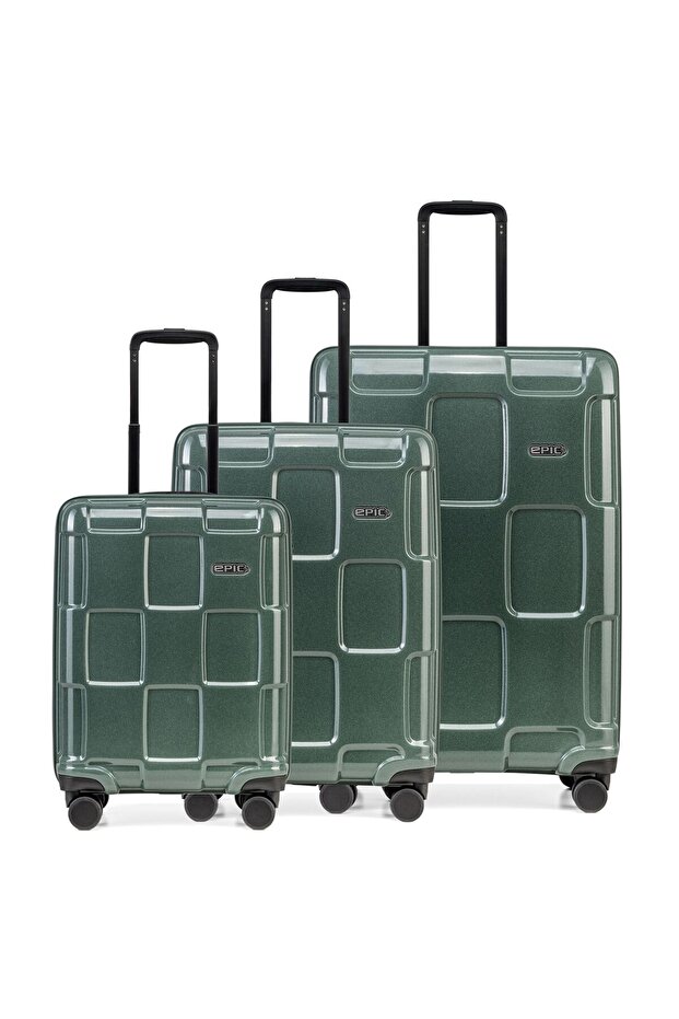 Crate Reflex 4 Roll Suitcase Set 3pcs. - 1