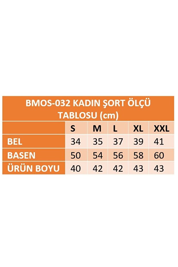 Kadın Desenli Şort - 8