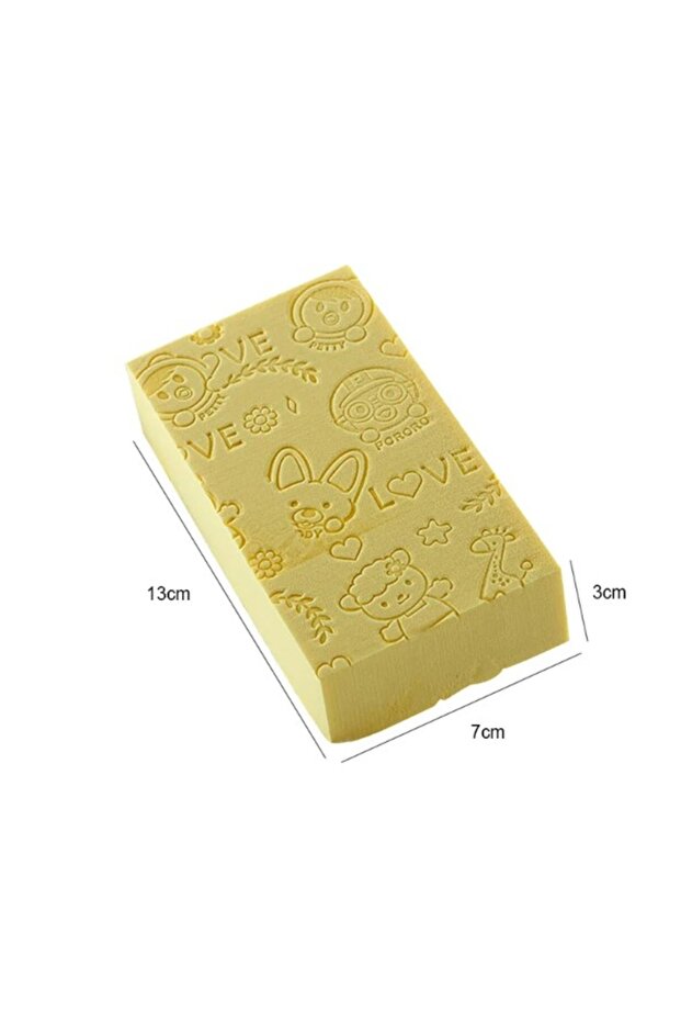 1Pcs Yellow Color Multi-Purpose Magic Soft Sponge Flat - 1