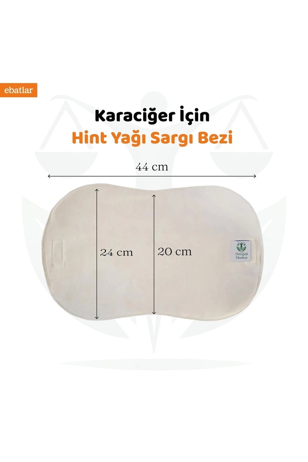 Karaciğer Hint Yağı Sargı Bezi 100 ml Hint Yağı (HEXANSIZ) - 4