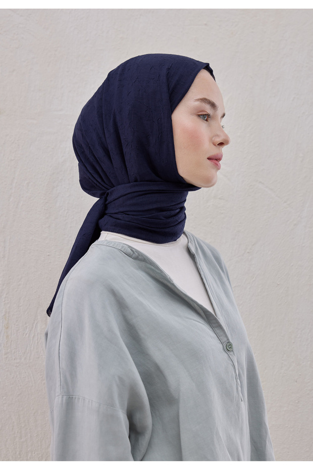 BAMBU ŞAL LACİVERT - 7