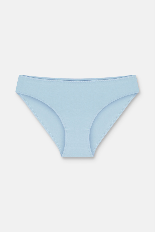 3'lü Pamuklu Basic Normal Bel Slip Külot - 2