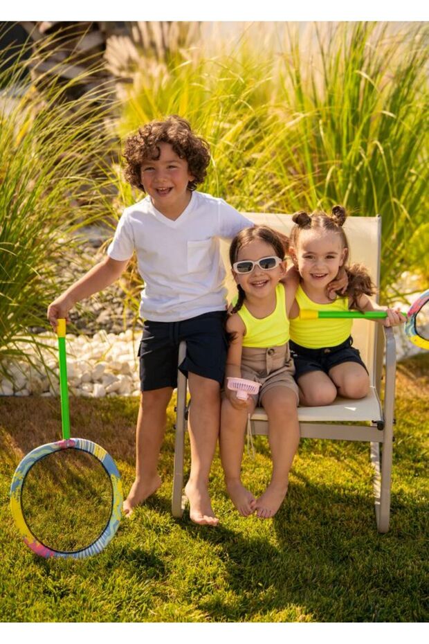 مجموعة من 2 تي شيرت أساسي برقبة على شكل حرف V - 4