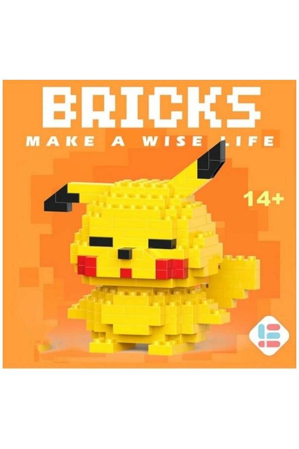 Pokemon Pikachu Karakter Figürü 3d Yapboz Puzzle Yapı Oyuncakları - 3
