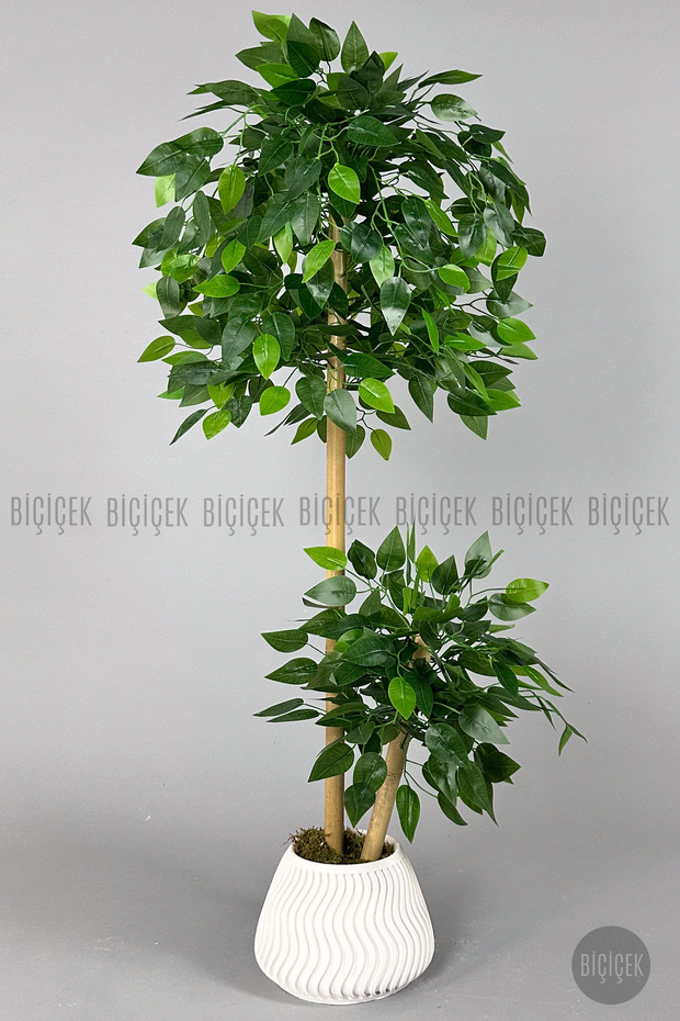 Yapay Benjamin Ağacı Bambu Gövdeli 125cm - 8