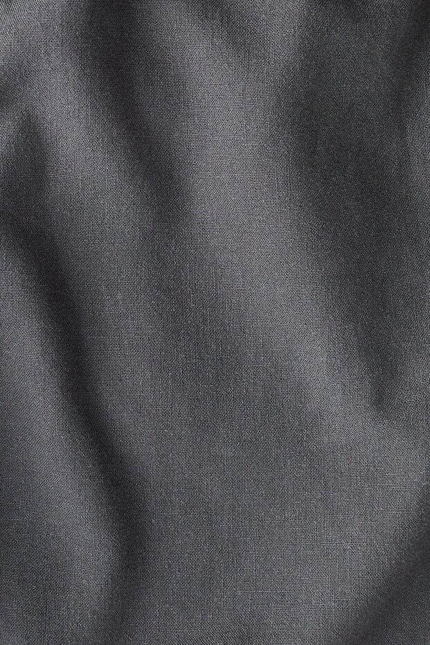 Keten Karışımlı Şort Relaxed Fit - 7