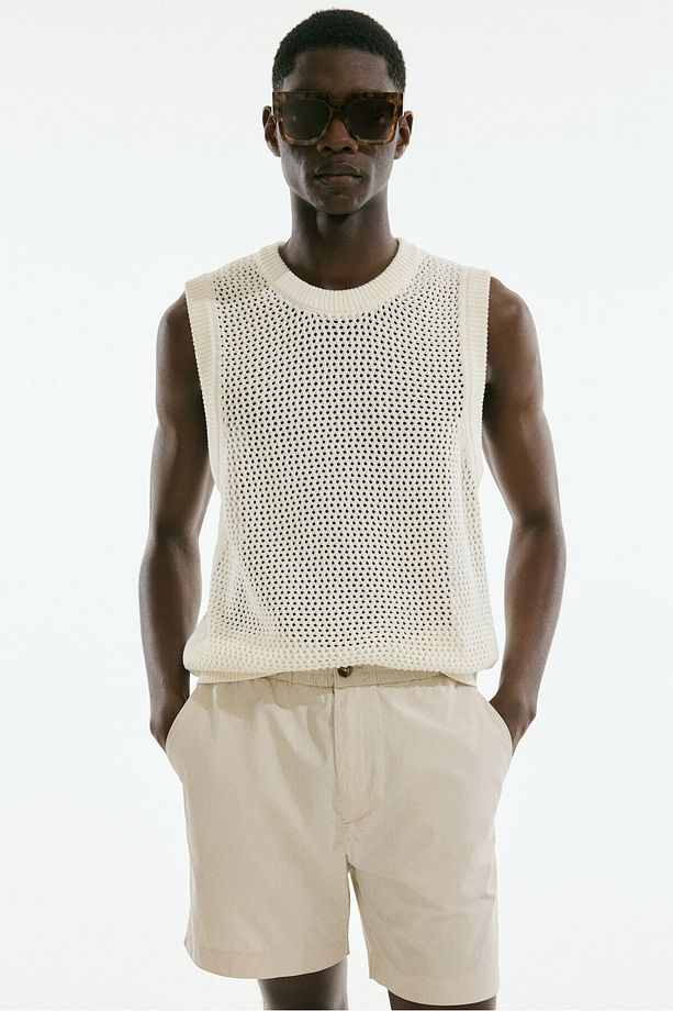 Poplin Şort Relaxed Fit - 1