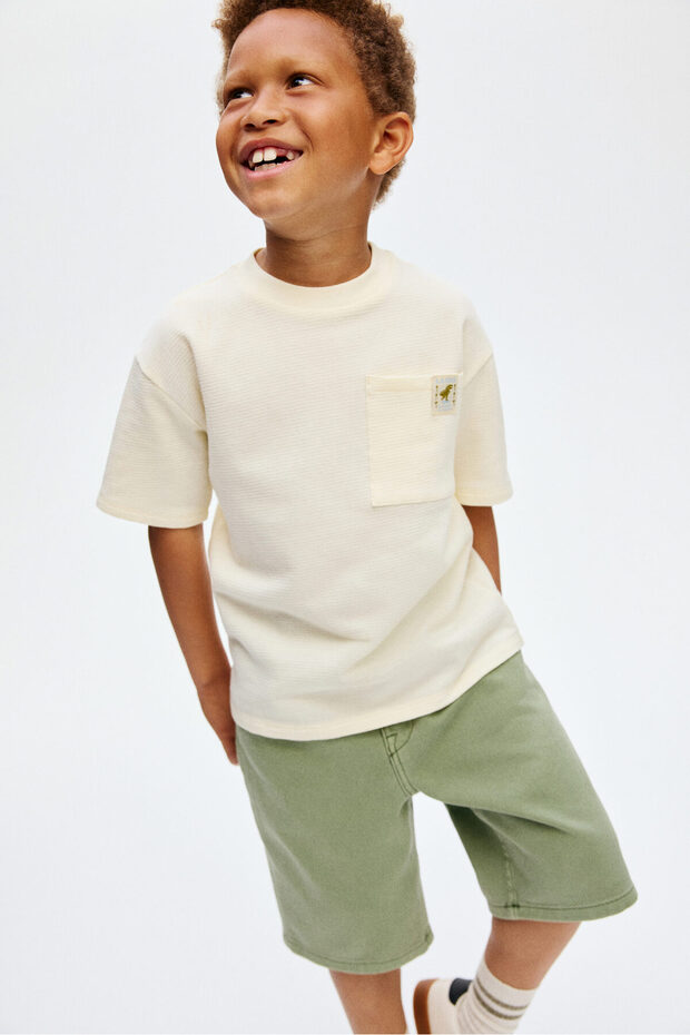 Gabardin Şort - 1