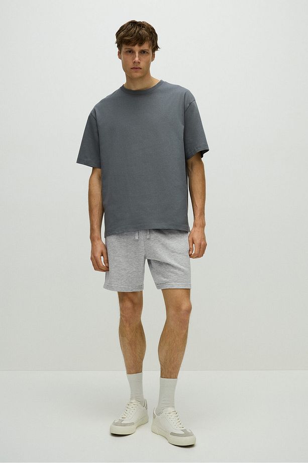 Regular Fit Sweatshirt Şort - 1
