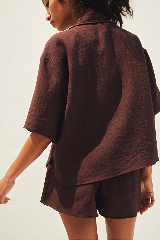 Nakış İşlemeli Gömlek - 5