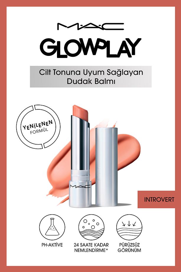 Glow Play Nemlendirici Dudak Balmı - Introvert - 1