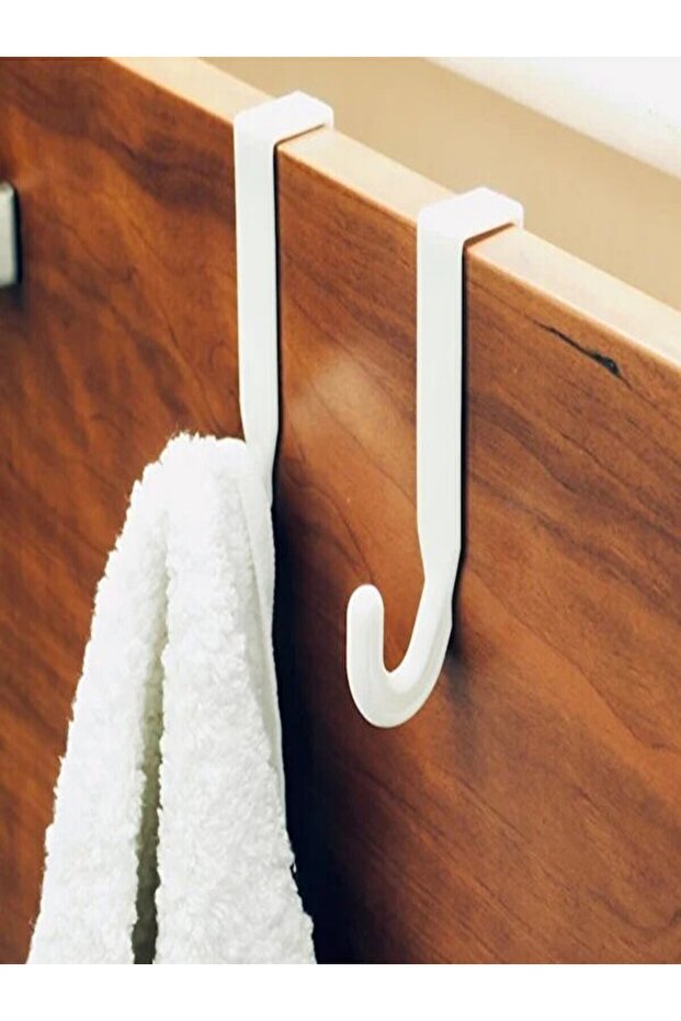 Umerașe practice multifuncționale, 5 bucăți, albe - 1