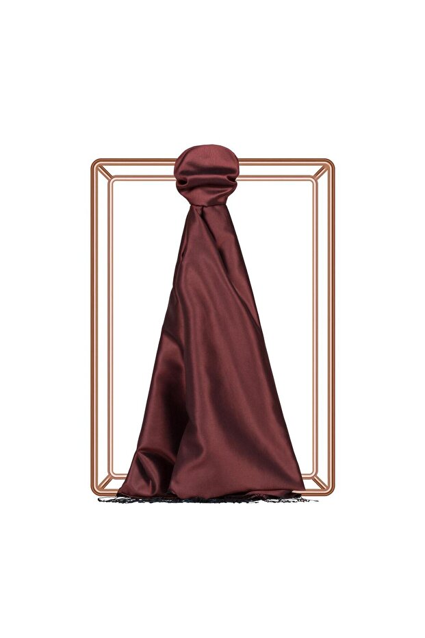 Double-Sided Silk Shawl - Tile - 1
