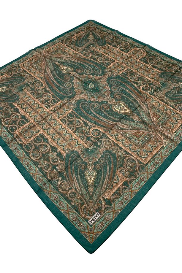 BAŞTACI KOKULU SOFT 0231 ZÜMRÜT EŞARP - 1