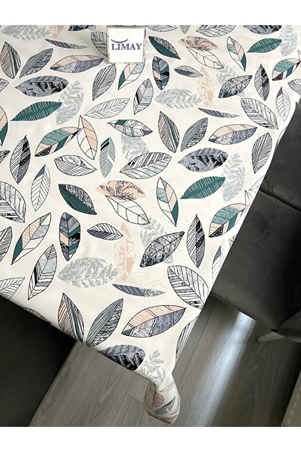 Leaf Patterned Tablecloth 1stClass Pvc/erasable/washable - 5