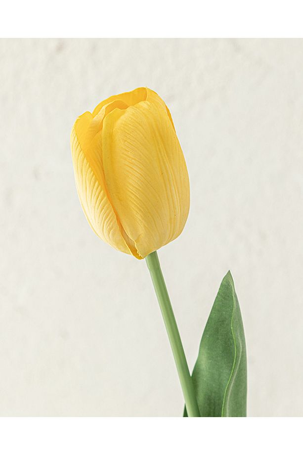 Tulip Garden Tek Dal Yapay Çiçek Sarı - 2