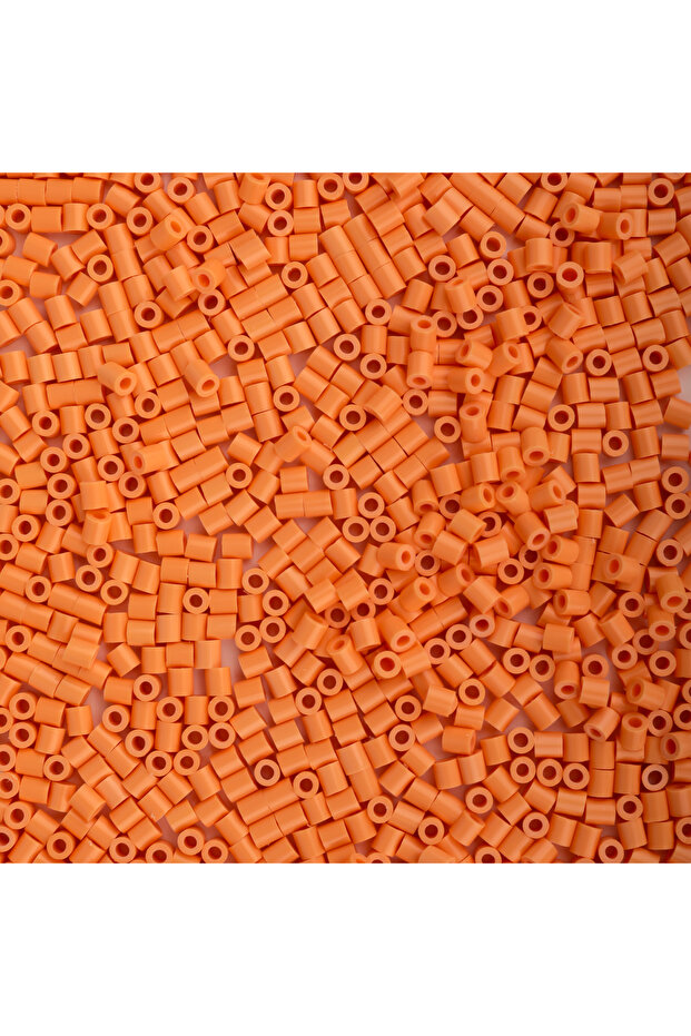 1000 قطعة من خرز ميدي باللون البرتقالي | خرز مناسب لخوارزميات وطريقة التفكير البرمجية - 2