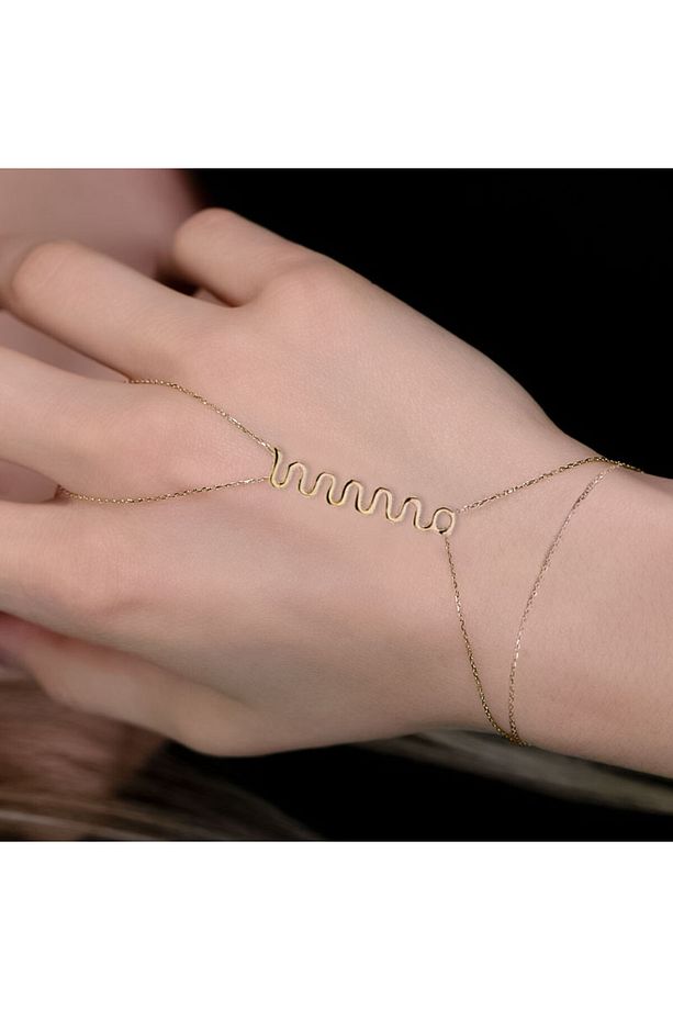 14k Altın Yılan Model Şahmeran - 2