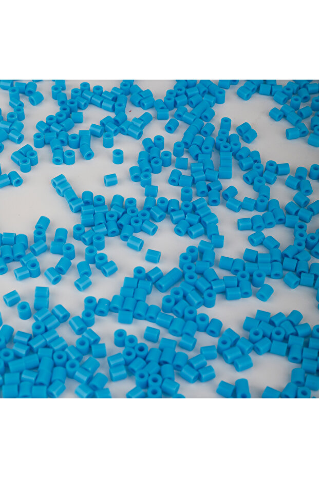 3000 قطعة من خرز ميدي باللون الأزرق الفاتح | خرز مناسب لخوارزميات وطريقة التفكير البرمجية - 3