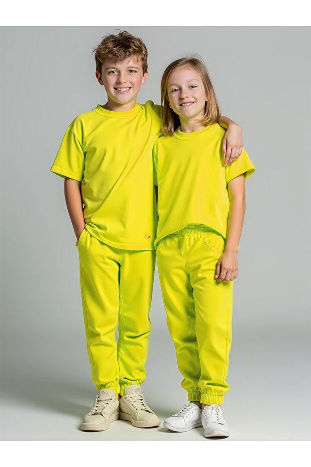 Levi Cotton Kids Sweatpants Tshirt Set of 2