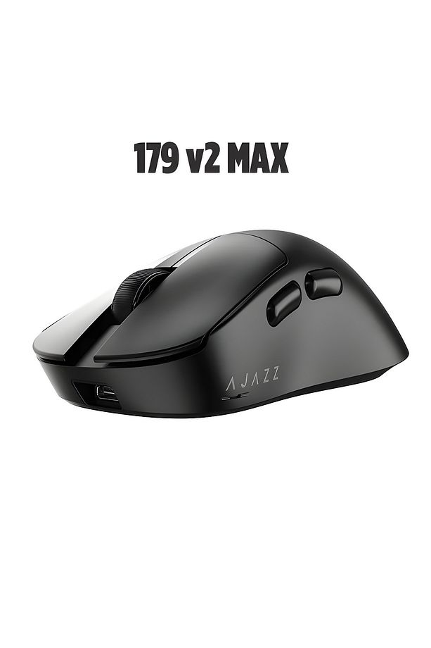Aj179v2 Max 3 Modlu(USB-WIRELESS-BT) 1000hz 800mAh Batarya 12.000 Dpi-paw 3311 Sensör Gaming Mouse - 2
