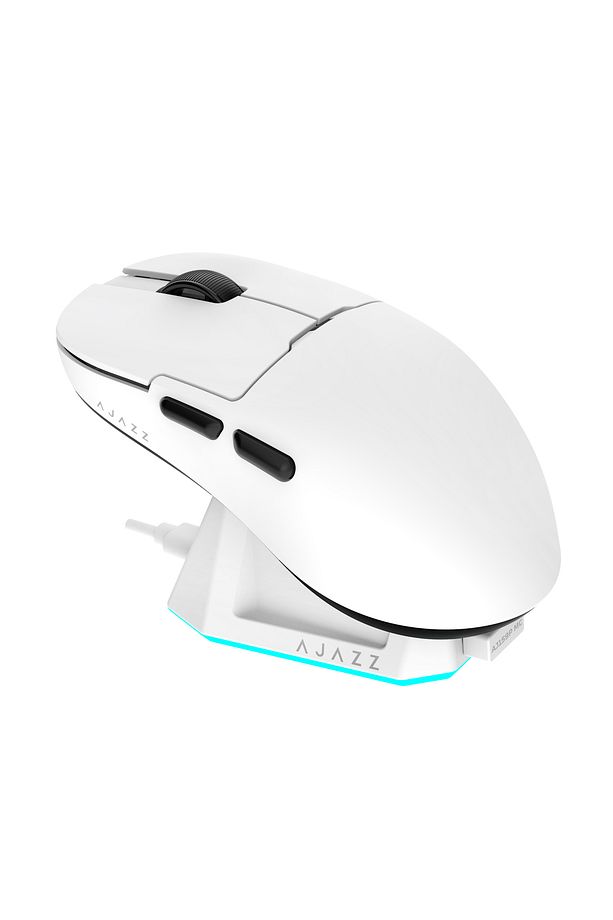 AJ159P MC 3 Modlu 1000Hz 12.000 DPI Manyetik Şarj İstasyonlu PAW 3311 Optik Sensör Gaming Mouse - 2
