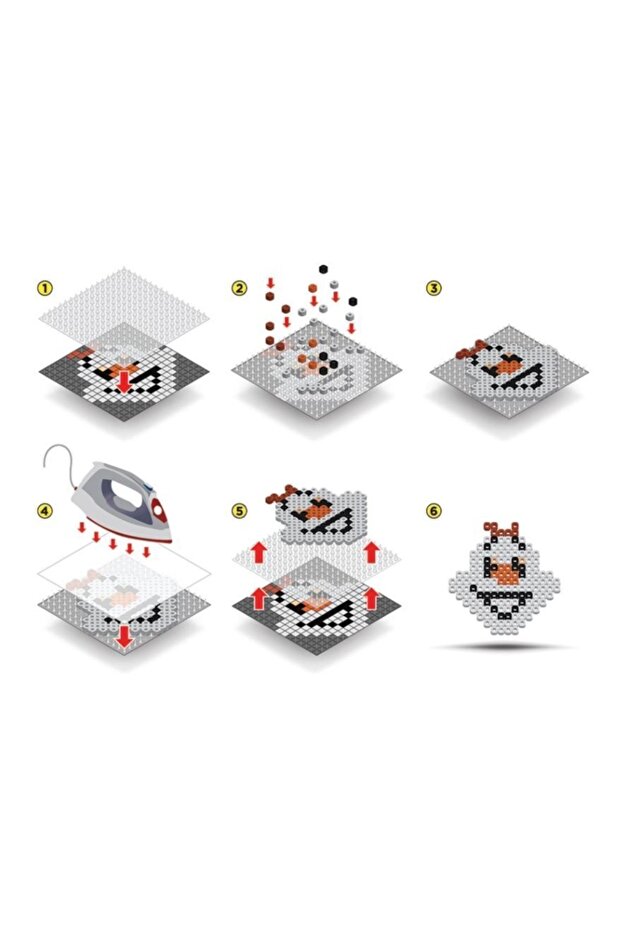 Frozen Themed Colorful Bead Set | Idea Development Supporter Suitable for Algorithm and Coding Logic - 5