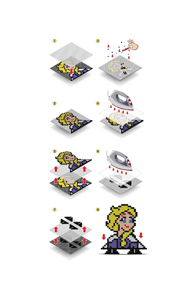 خرز ديزني فروزن الملون 2000 قطعة | نشاط لتعلم الأنظمة القائمة على التعرف على النمط والترميز - 3