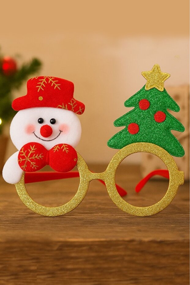 نظارات عيد الميلاد ثلج شجرة الصنوبر