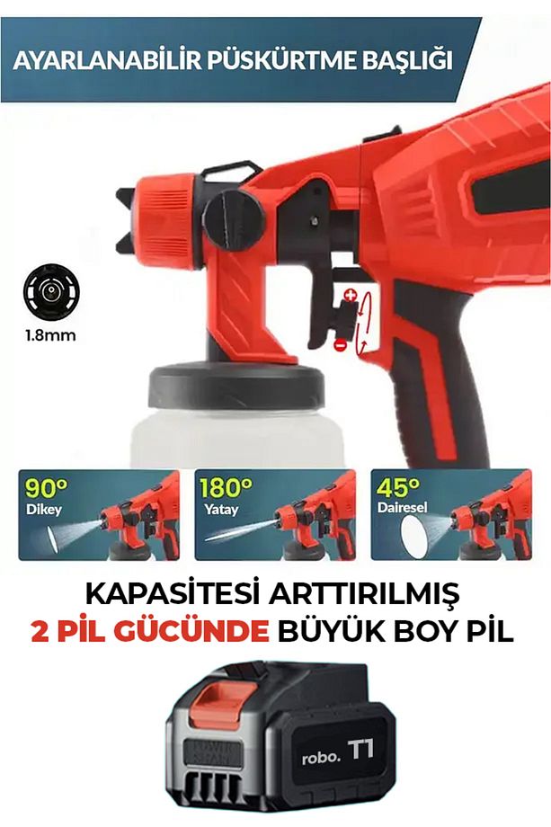 Şarjlı Boya Makinesi - 3