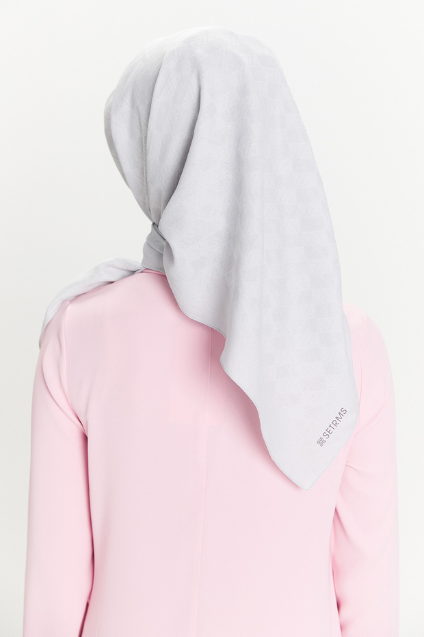 SS Logolu Monogram Eşarp - 8