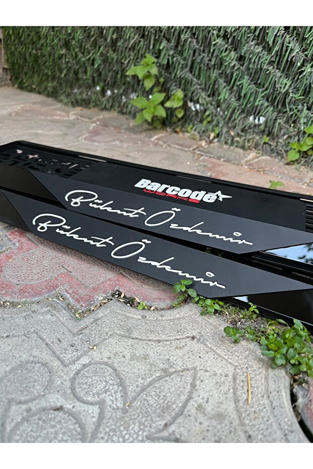 İMZA FONT MAT MODEL PLEKSİ PLAKALIK - 3