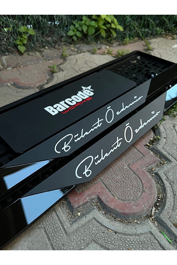 İMZA FONT MAT MODEL PLEKSİ PLAKALIK - 1