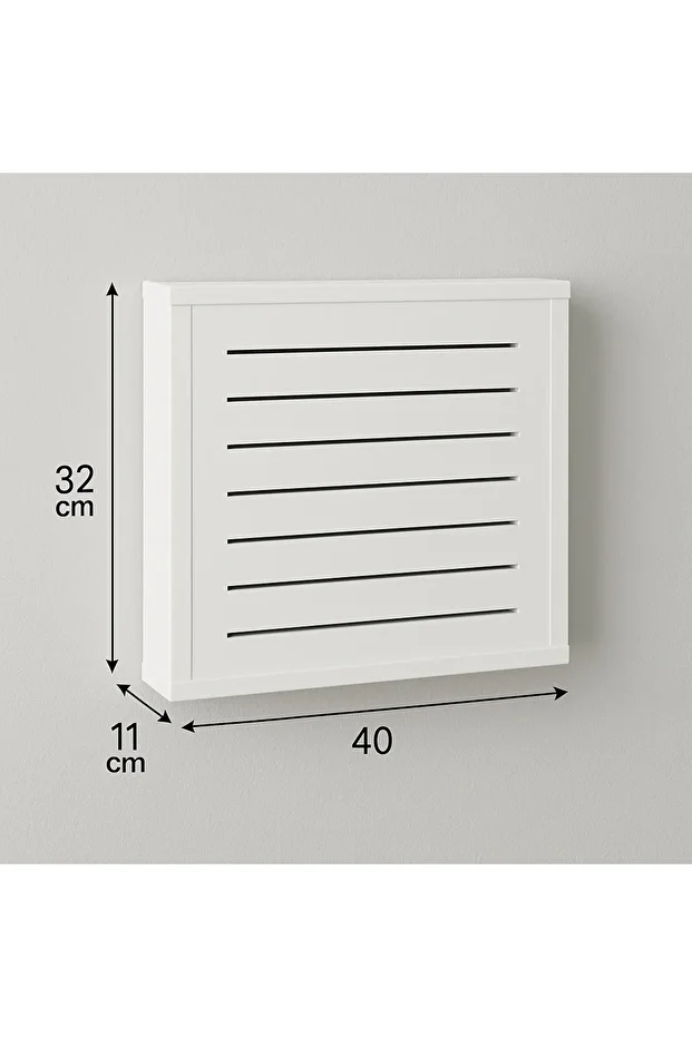 Modern Beyaz Modem Saklama Kutusu-wifi-modem-sigorta Kutusu Saklama-modem Saklama Rafı - 6