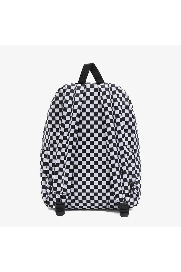 Old Skool Check Unisex Siyah Sırt Çantası - 3