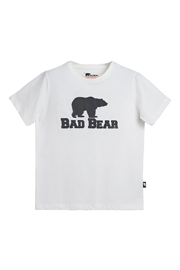 Bear tee kids off-white white t-shirt children's t-shirt