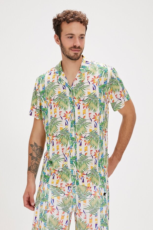 Men's Shirt White 24.01.30.005 Bloom