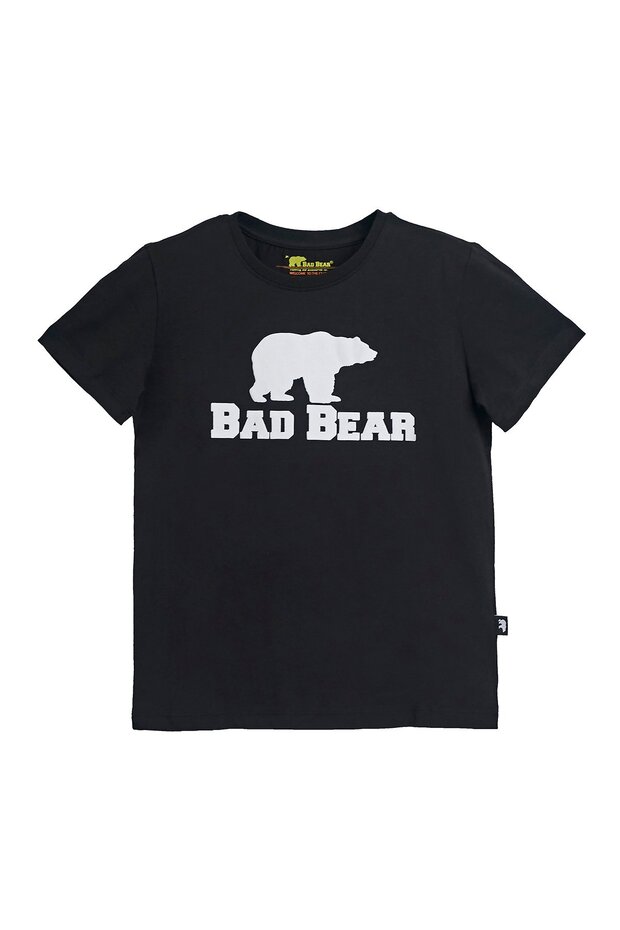 Bear tee kids black t-shirt children's t-shirt